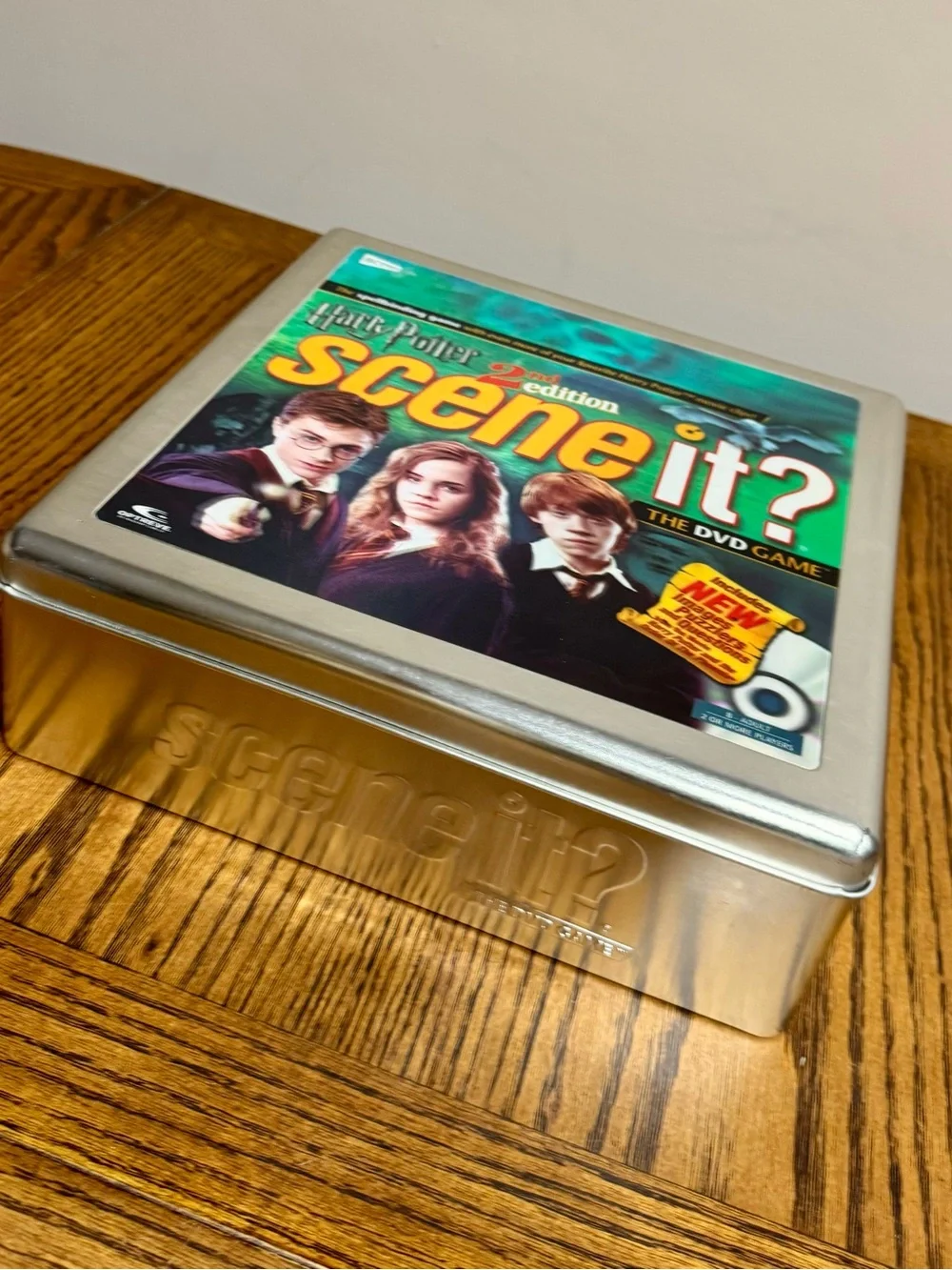 Harry Potter Scene It? 2nd Edition DVD Game - Silver Metallic Case